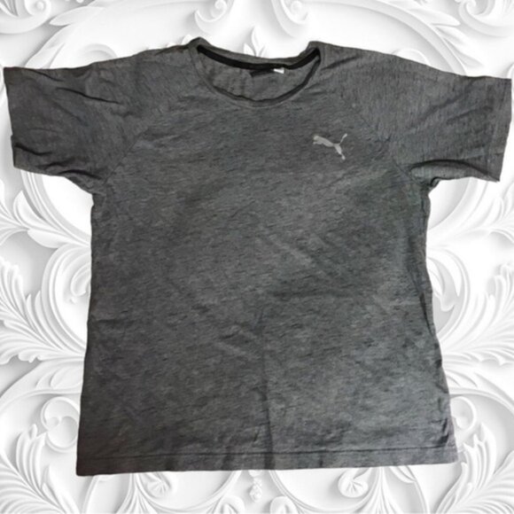 Puma Grey T-Shirt Size Medium - Picture 1 of 2